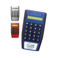 Union Printed Slim Pocket Size Calculator w/ Full Color Epoxy Label